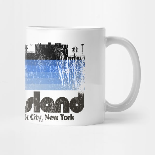 Visit Rikers Island Prison Retro Tourist Souvenir by darklordpug